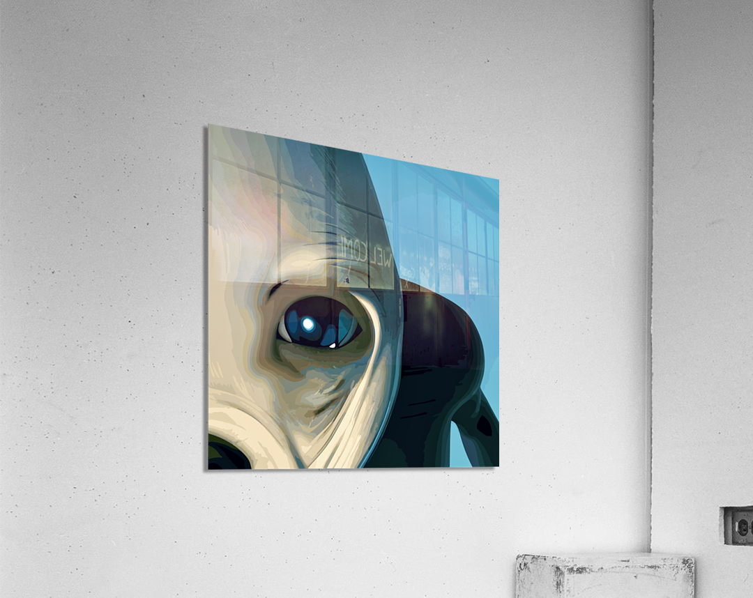 Ex·​tra·​ter·​res·​tri·​al Acrylic Print