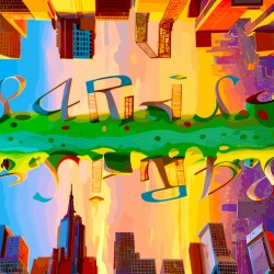 P A R I S I Brands City Typography 