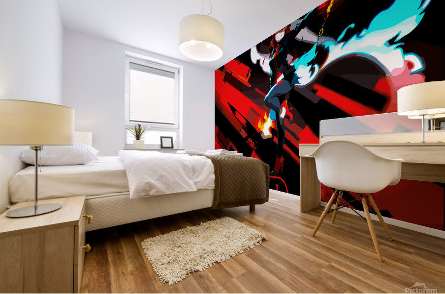 Vehemence Mural print