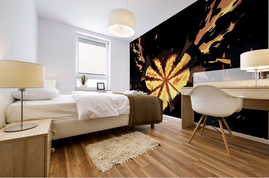 Lugubrious Mural print