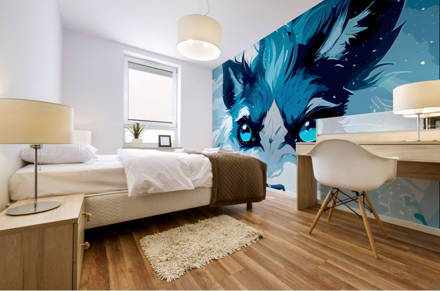 Mollycoddled Mural print