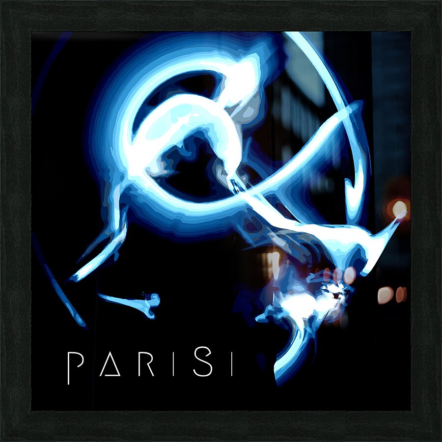 P A R I S I Logo Picture Frame print