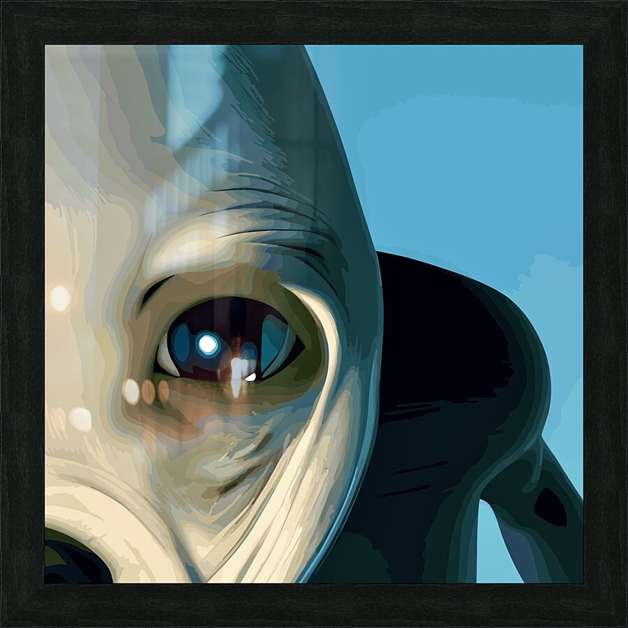 Ex·​tra·​ter·​res·​tri·​al Picture Frame print