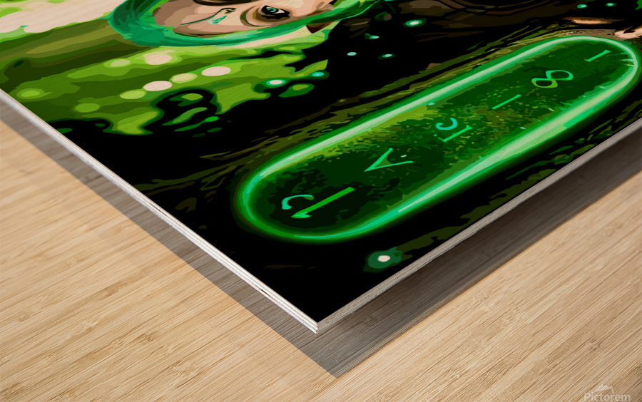 Coresident Wood print