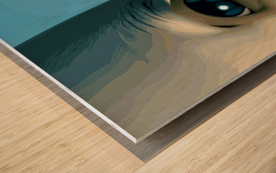 Ex·​tra·​ter·​res·​tri·​al Wood print